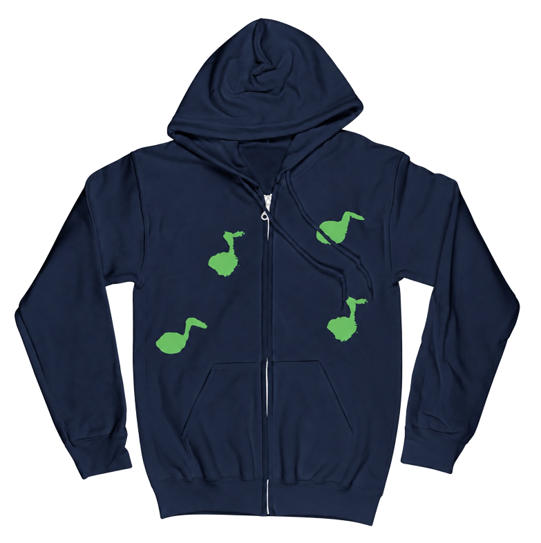 Me and the Music Zip-Up Hoodie